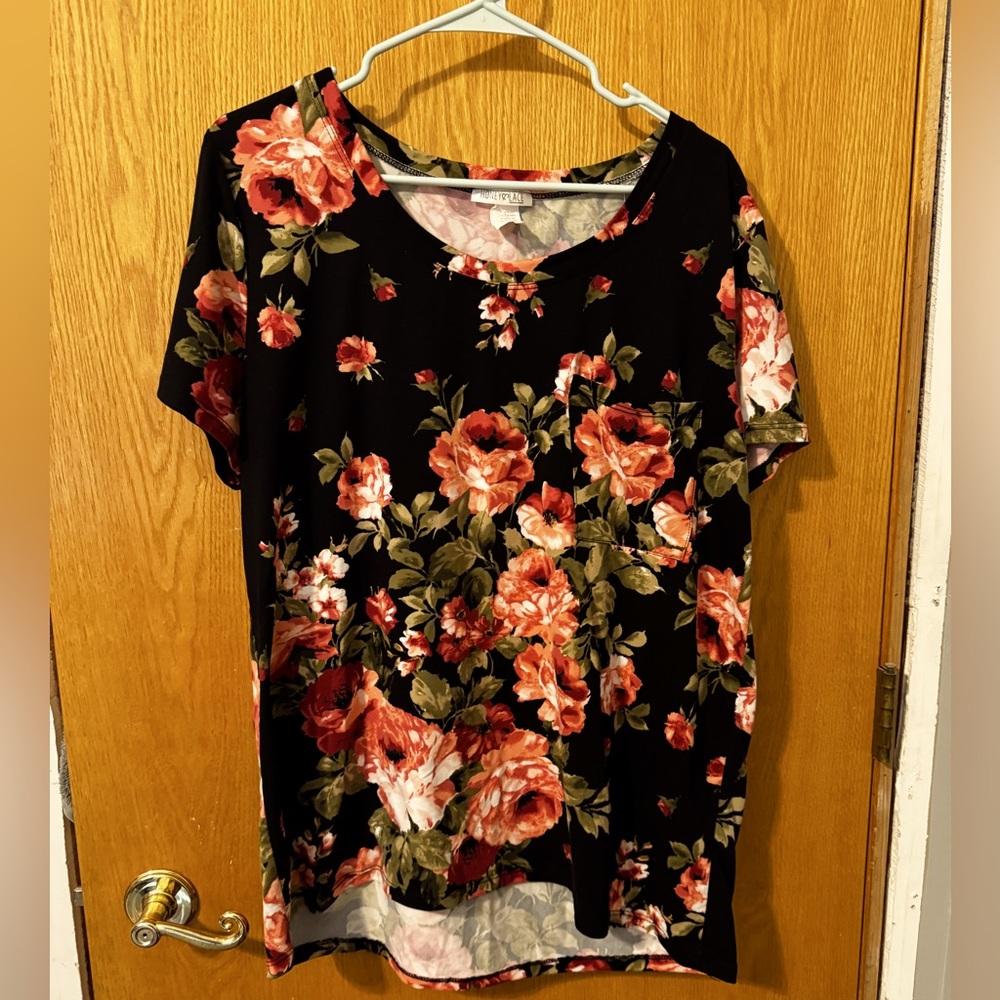 Honey and Lace Floral Top